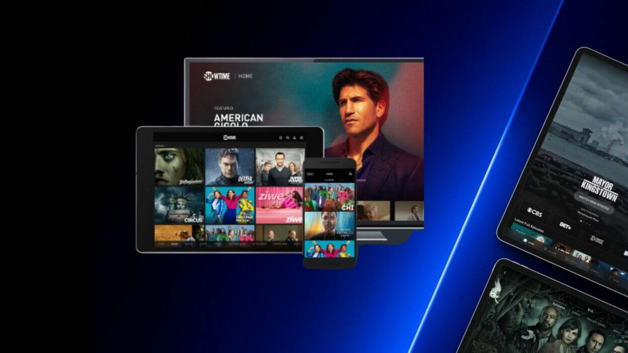 paramount+ showtime available on web mobile tablet